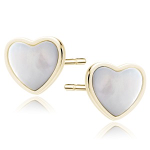 Cercei argint placati cu aur galben inima cu Mother of Pearl DiAmanti Z2122EG-DIA (Argint 925‰ 1 g.) Cercei argint placati cu aur galben inima cu Mother of Pearl DiAmanti Z2122EG-DIA (Argint 925‰ 1 g.)